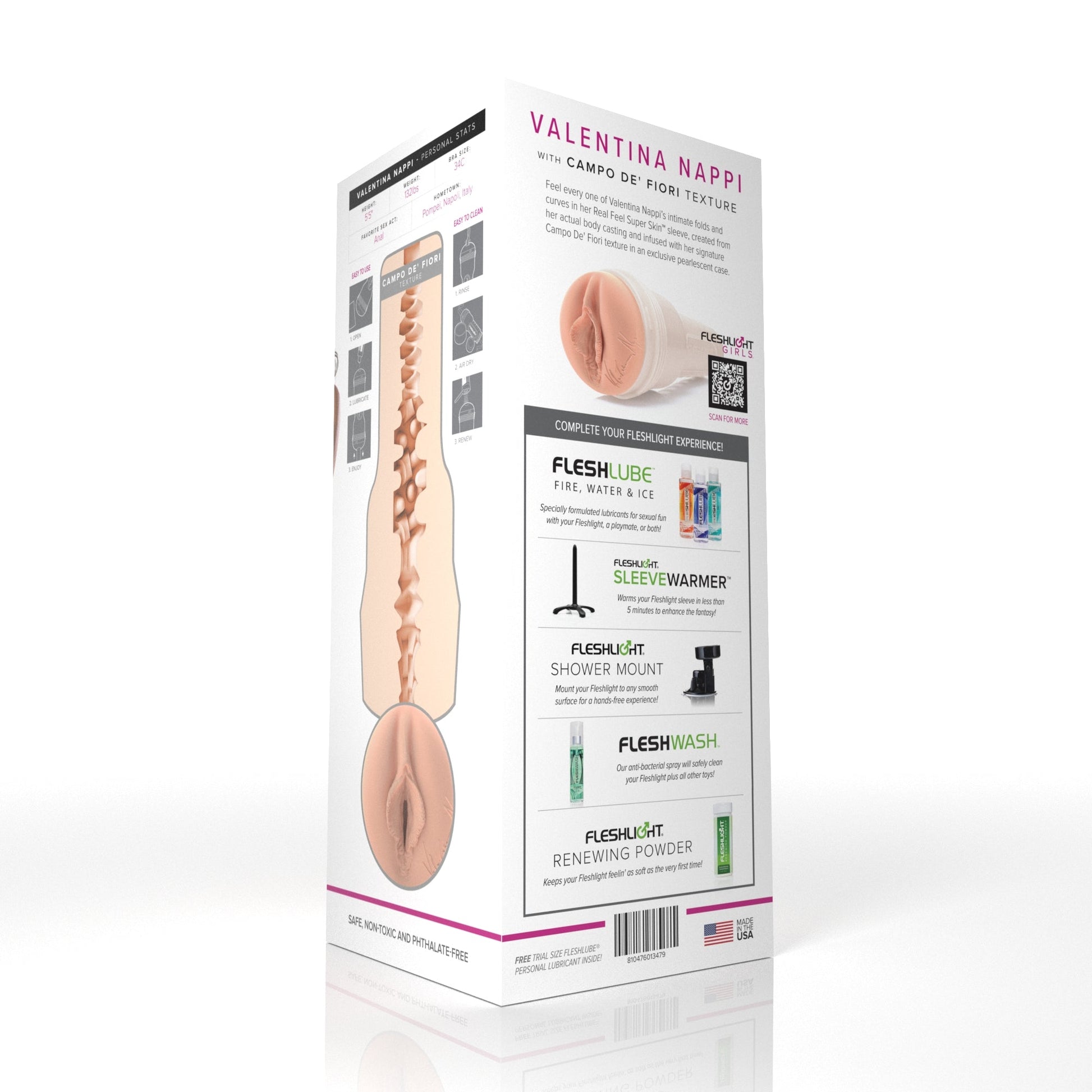 Valentina Nappi Fleshlight Vesuvius (Butt) Without Case Fleshlight